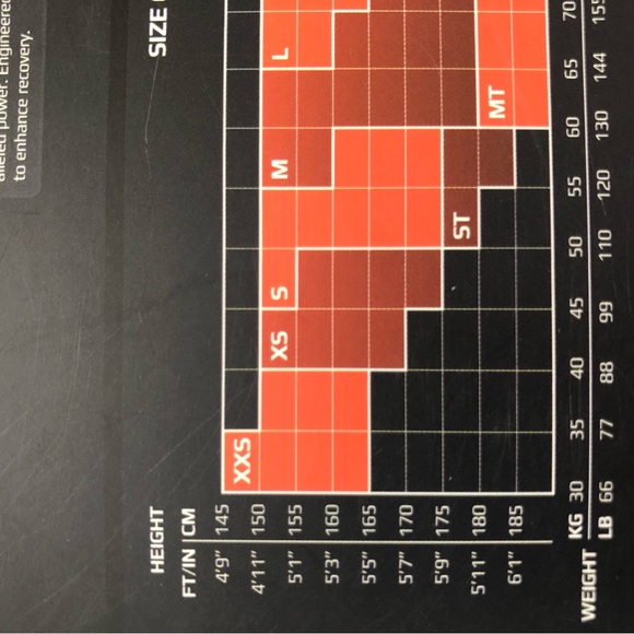 New ZXU compression tights leggings black stripe SMALL - Picture 9 of 9